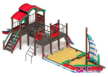 Парусник (Мульт) - ДИК 2.03.3.02-03 - Игровой комплекс Н=1200