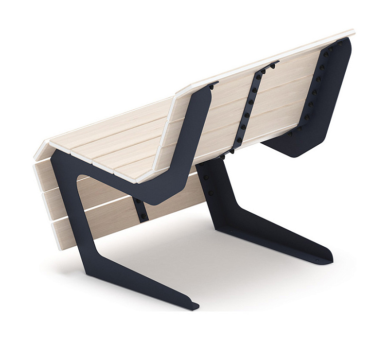 Скамья - МФ 42.02.02-11 (Беленый дуб) Д:780  (под анкера)