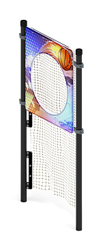 Мишень на стойках круглая