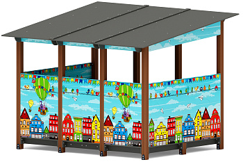 Теневой навес (Город) МФ 78.31.24-01