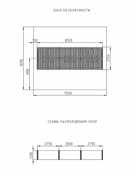 Пергола с диваном - МФ 78.04.03-И1 /с поликарбонатом/