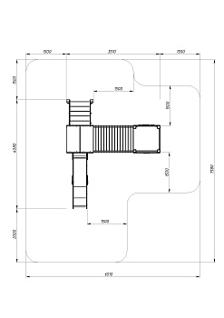 Рада (Алтай) - ДИК 2.01.2.05-04 - Игровой комплекс H=1200