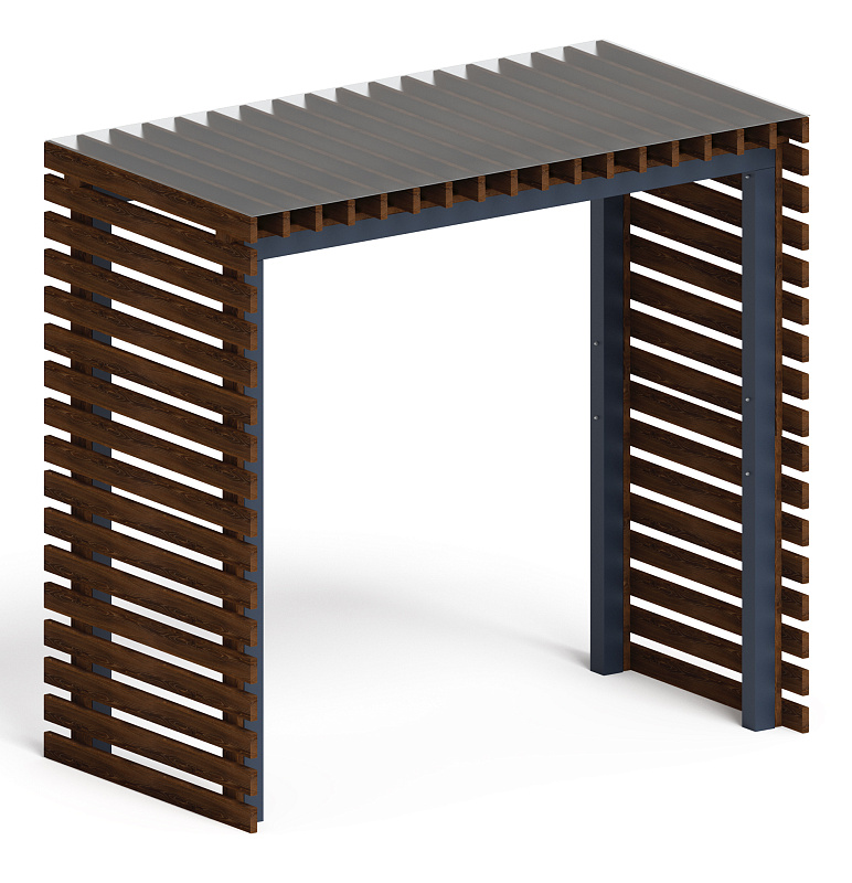 Пергола - МФ 77.01.03 /с поликарбонатом/