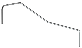 Перила для геопластики PG 2100.1550-01