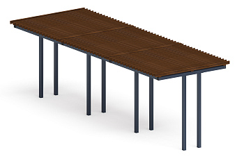 Пергола - МФ 77.04.03-01 /без поликарбоната/