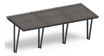 Пергола - МФ 77.03.03 /с поликарбонатом/