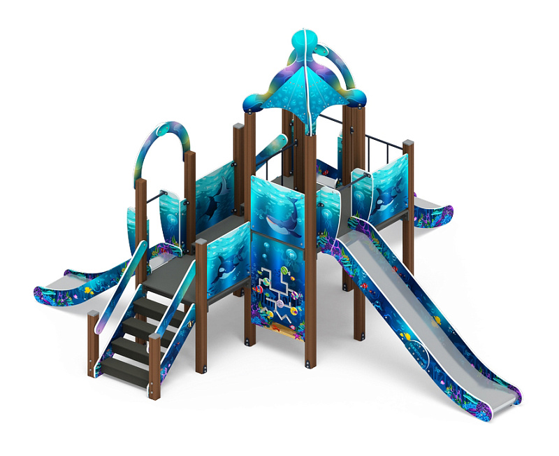 Морской - ДИК 2.17.04-01 - Игровой комплекс H=900 H=1200 H=1500