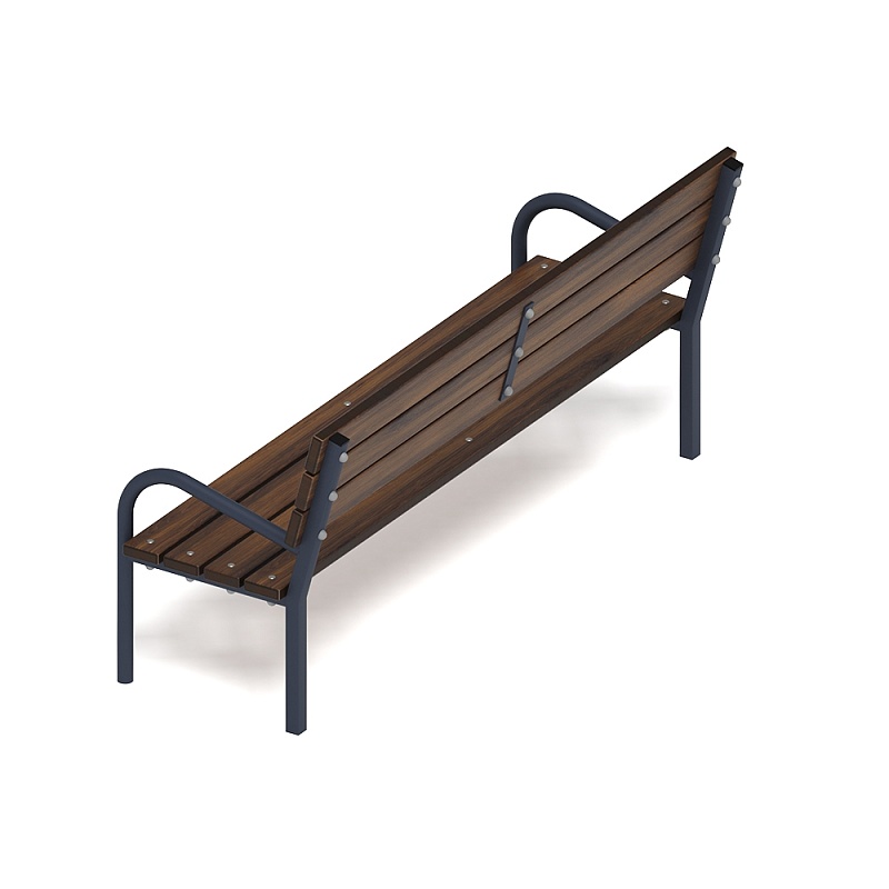 Скамья с поручнем и спинкой - МФ 42.01.16 (Эко стиль)