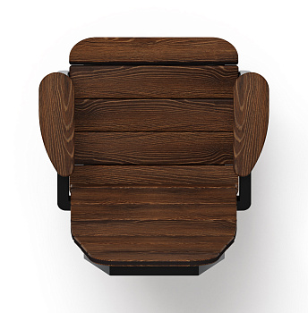 Кресло Релакс (темный дуб) МФ 46.01.01-01