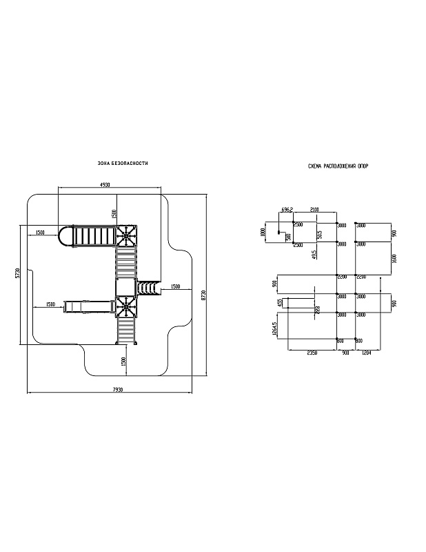 Замок (Средневековый) - ДИК 2.18.01-02 - Игровой комплекс H=1500