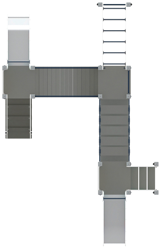 Карапуз (Граффити) - ДИК 1.001.08-03 - Игровой комплекс Н=750