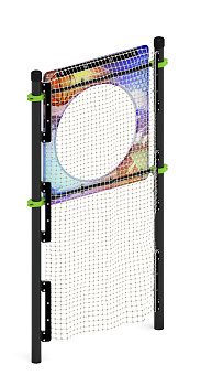 Мишень на стойках круглая