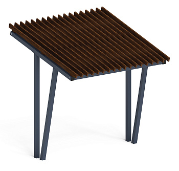 Пергола - МФ 77.03.01-01 /без поликарбоната/