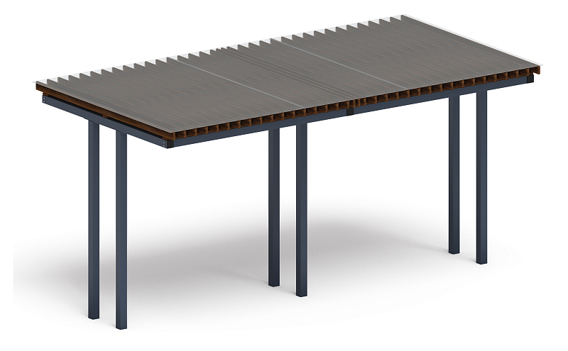 Пергола - МФ 77.04.02 /с поликарбонатом/